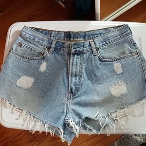Vintage Levi's cut off shorts